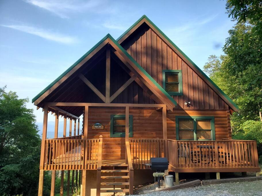 Yogi'S Den: Breathtaking Views! 3 Min To Dollywood, On 1 Acre! Sevierville Exterior foto